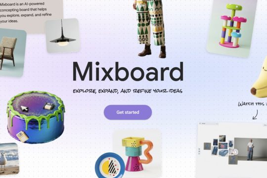 گوگل میکس‌بورد؛ ابزار تازه برای ایده‌پردازی و خلاقیت تصویری
